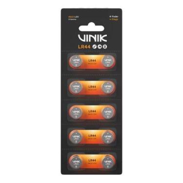 Imagem de Bateria Alcalina Lr44 C-10 1.5v - Vb44b10 - VINIK