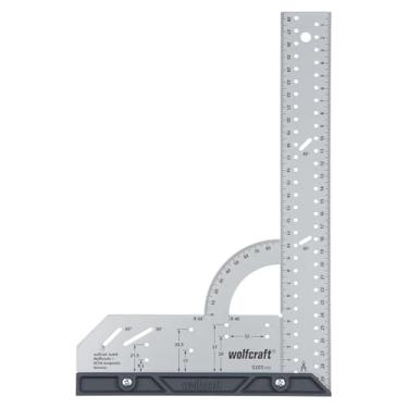 Imagem de Esquadro Universal com gabarito - 520500 - Wolfcraft - 200mm x300mm