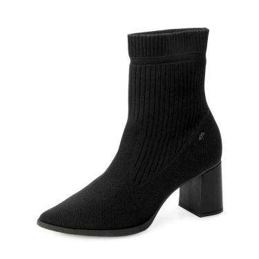 Imagem de Bota Feminina Tecido Conforto Cano Baixo Dakota DA272
