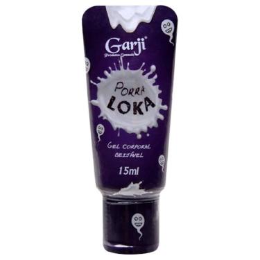Imagem de Porra Loka Gel Beijável Para Sexo Oral Com Textura De Esperma Sêmen Com Sabor Leite Condensado 15Ml