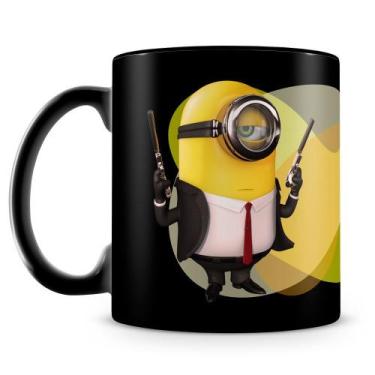 Imagem de Caneca Minions - Hasta La Vista Baby! Caneca Preta de Porcelana Person