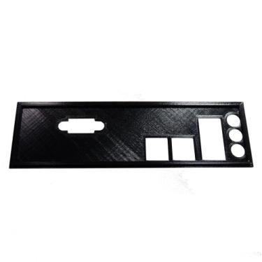 Imagem de Espelho Acabamento Tampa Chapinha Placa Mãe ASROCK H61M/USB3 - OVER CL