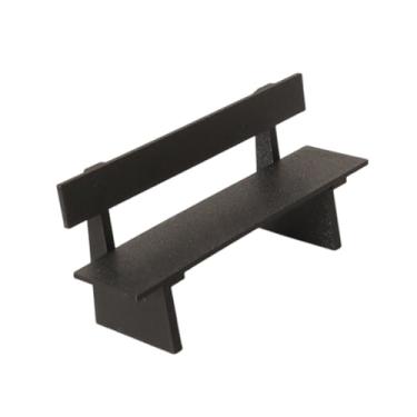 Imagem de JWQFBC Cadeira de Mesa para Casa de Bonecas em Miniatura, Decoração Versátil para Jardim de Fadas, Acessórios para Trens em Miniatura, Cadeira