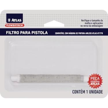 Imagem de Atlas - Filtro para Pistola Malha 100 para Máquina de Pintura Airless AT1770, Linha PowerTech