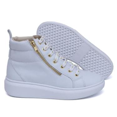 Imagem de Tênis Zipper GTS - Feminino, Branco, 33