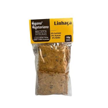 Imagem de Biscoito integral vegano linhaça  50 gm - veganovegetariano