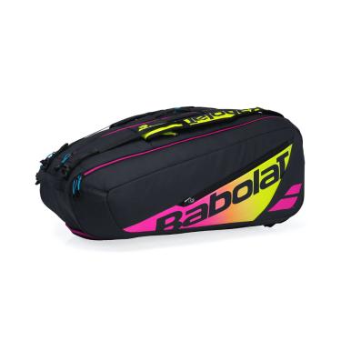 Imagem de Raqueteira de Tênis Babolat Pure Aero Rafa X12 Colorida