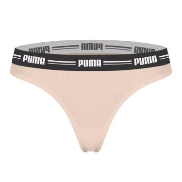 Imagem de Calcinha Puma Fio Dental Feminina - Rosa Nude