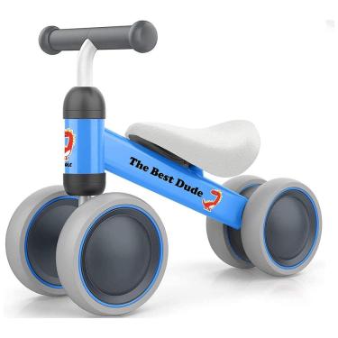 Imagem de Bicicleta sem Pedal para Crianças de 1 a 3 Anos, BEKILOLE, Azul