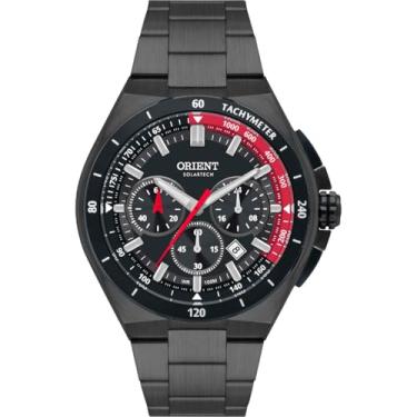 Imagem de RELOGIO ORIENT CRONOGRAFO CINZA METAL PRETO MPSSC035 G1PX