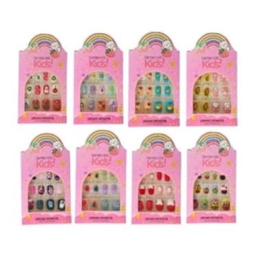 Imagem de MD UNHA ADESIVA INFANTIL 12PCT UN341 PACOTE