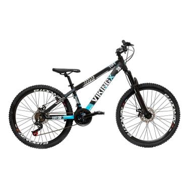 Imagem de Bicicleta Aro 26 Vikingx Tuff 21v Alumínio Freio a Disco Suspensão Aros Vmaxx-Unissex