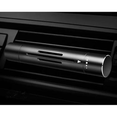 Imagem de Cheirinho Para Carro Aromatizador Ar Condicionado Perfume Aroma Purificador de Ar (A - Preto)