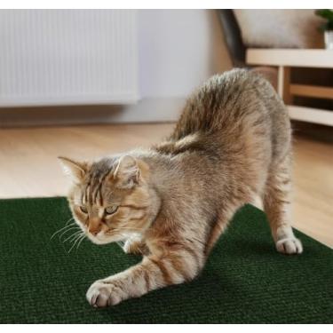 Imagem de Arranhador Adesivo Premium: Sofá, Cama e Móveis Para Gato - Protetor Pet (VERDE,120X50cm)