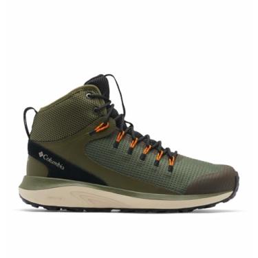 Imagem de Columbia Tênis masculino Trailstorm Mid impermeável para caminhada, Nori/Preto, 44