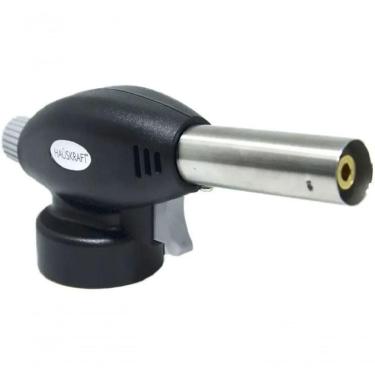 Imagem de Maçarico Culinário 17cm Hauskraft Preto