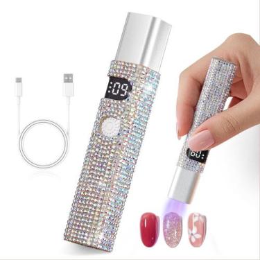 Imagem de Lâmpada de unhas UV CHRISTINE SHELLY Mini LED portátil recarregável