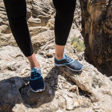 Imagem de Tênis feminino leve aquático sem cadarço de secagem rápida, Azul, 36