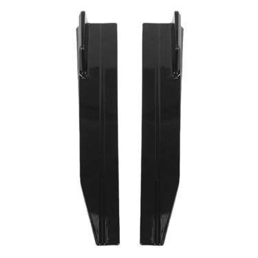 Imagem de Akozon Difusor Universal do Winglet Saia Lateral Esquerda Direita de 560mm, Divisor Lateral Extensão do Spoiler do Corpo do Carro para a Maioria Dos Veículos (preto brilhante)