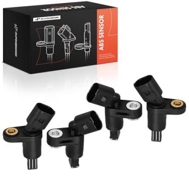 Imagem de A-Premium Conjunto de 4 peças de sensor de velocidade da roda ABS compatível com Audi TT 2000-2006 e Volkswagen Golf 1998-2010, para Jetta, Beetle, motorista dianteiro e traseiro e lado do passageiro