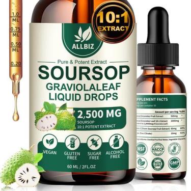 Imagem de Liquid Drops Soursop Bitters, extrato natural de graviola 68mL - ALLBI