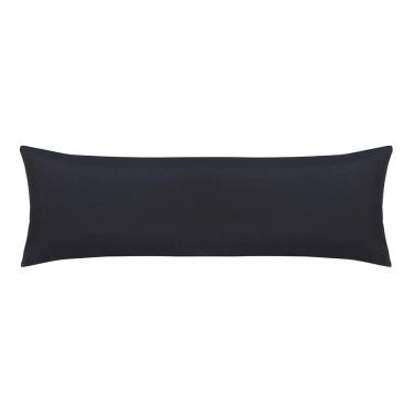 Imagem de Fronha Body Pillow Altenburg Toque Acetinado 40cm x 130cm Preto