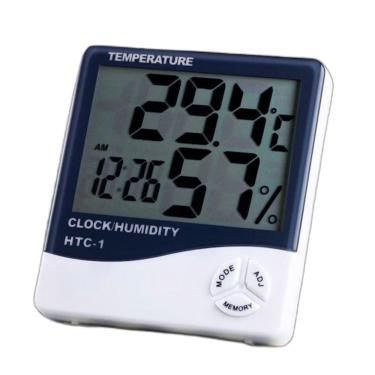 Imagem de Higrômetro Digital Medidor De Temperatura Para Mercadinho