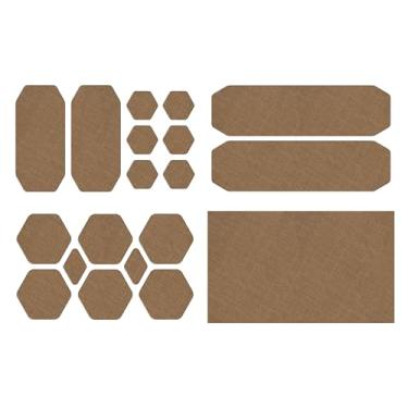 Imagem de GEAR AID Remendos de reparo pré-cortados Tenacious Tape – Fita de tecido de nylon para reparos de equipamentos ao ar livre, corrige rasgos, rasgos e furos em jaquetas, tendas, sacos de dormir e