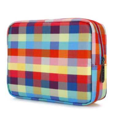 Imagem de Bolsa de maquiagem E-Tree Cute Big Travel, estojo de higiene pessoal d