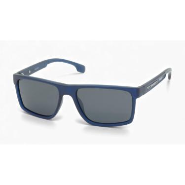 Imagem de Óculos de Sol Casual Polarizado Masculino Polo London Club, Lente UV400 Kit contém Case Couro ECO (Azul)
