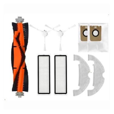 Imagem de Compatible With Dreame D10 Plus RLS3D Compatible With Xiaomi D10 Plus Robot Vacuum Cleaner Main Brush Side Brush Hepa Filter Mop Pad Dust Bag Spare Parts(MULTI)