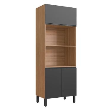 Imagem de Torre Quente 3 Portas 2 Prateleiras Quiditá Montana Com Grafite