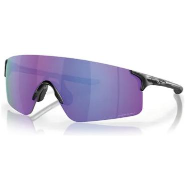 Imagem de Óculos De Sol Ciclismo Oakley Evzero Blades Matte Black Lente Prizm Violet - Fórmula Bike
