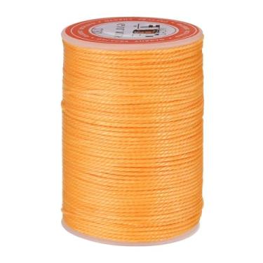 Imagem de Cordão encerado premium 1260D, cordão de cera de 60 metros para fazer pulseiras, fio encerado de poliéster para fabricação de joias de couro, pulseiras de miçangas, artesanato DIY