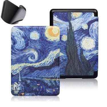 Imagem de Yzlvigrous Capa para Kindle Paperwhite 12th/Colorsoft Signature Edition 1ª Geração 2024, Tampa Traseira de TPU Macia de 7 Polegadas com Sono/despertar Automático, Modelo: SA59CP/SA569P/SA568B