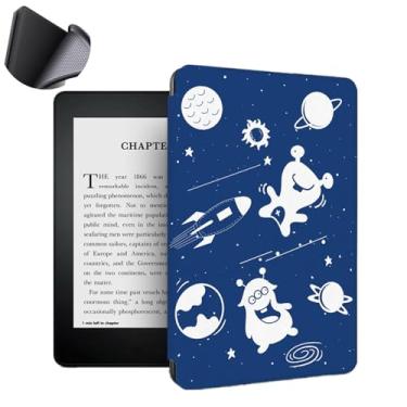 Imagem de Yzlvigrous Capa para Kindle Paperwhite 12th/Coloroft Signature Edition 1ª Geração 2024, Tampa Traseira de TPU Macia de 7 Polegadas com Sono/acordamento Automático, Modelo: SA568B/SA569P/SA59CP