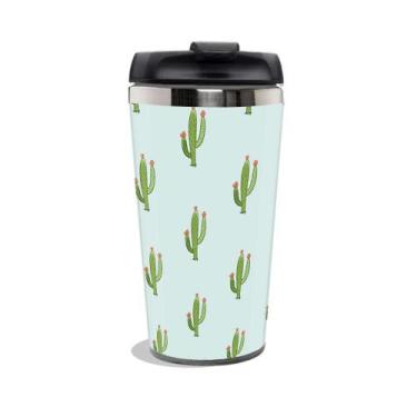 Imagem de Copo Térmico Personalizado Cactos Verde - Belley
