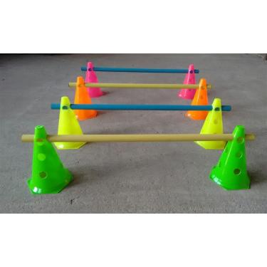 Imagem de Kit Agilidade 8 Cones Com Barreira Rythmoon-Unissex