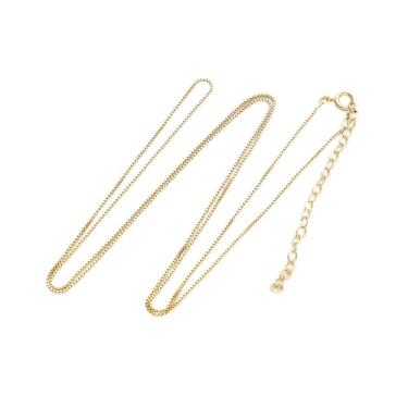 Imagem de Corrente Veneziana Folheada a Ouro 0,8mm x 60cm