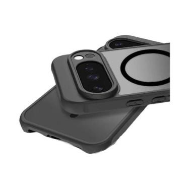 Imagem de Capa Magnética Fosca Para Google Pixel, Capa Transparente À Prova De C