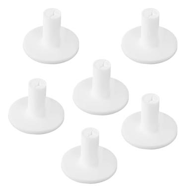 Imagem de 6 peças de camisetas de borracha para tapetes de golfe, tamanho 3,8 m, camisetas de golfe para tapetes, camisetas de golfe de borracha, camisetas de simulador de golfe, camisetas de golfe internas