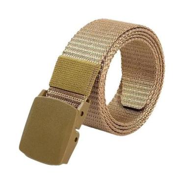 Imagem de Cinto Tático Masculino Com Fivela Automática Para Caça, Caminhadas, Tr