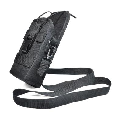 Imagem de Bolsa universal de rádio Molle, pacote de cinto de nylon resistente Walke-Talkie Hostle Sistema MOLLE Militar para Baofeng Kenwood Yaesu Motorola Talkabout Walkie Talkie (Molle Pouch 02)