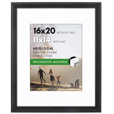 Imagem de Americanflat Porta-retrato de 40,6 x 50,8 cm com acrílico polido - Use como moldura de 28 x 35 cm com tapete ou tela para foto 40,6 x 50,8 cm sem tapete - Moldura vintage para exibição de parede