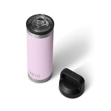 Imagem de YETI Rambler Bottle Chug, garrafa de aço inoxidável isolada a vácuo com tampa à prova de vazamento, flor de cerejeira, 532 ml