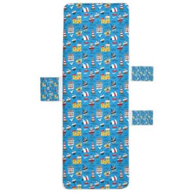 Imagem de STAYTOP Capa de toalha de espreguiçadeira, capa de espreguiçadeira macia para veleiro marítimo, capas de cadeira de praia com bolsos para jardim ao ar livre, pátio, pátio, banhos de sol, gramado, 215