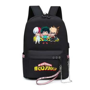 Imagem de Mochila My Heros Academias Todorokis Shotos Midoriyas Izukus