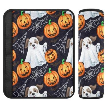 Imagem de Burbuja Capa para cinto de segurança de carro Dog Boo Protetor de cinto de segurança macio confortável para alça de ombro de assento, 1 par médio