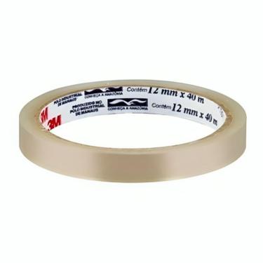 Imagem de Fita Adesiva Multiuso Transparente 12mm X 40m Durex Com 6 Rolos 3m