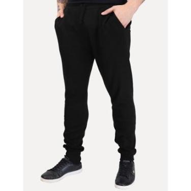 Imagem de Calça Calvin Klein Masculino Moletom Jogger Preto-Masculino